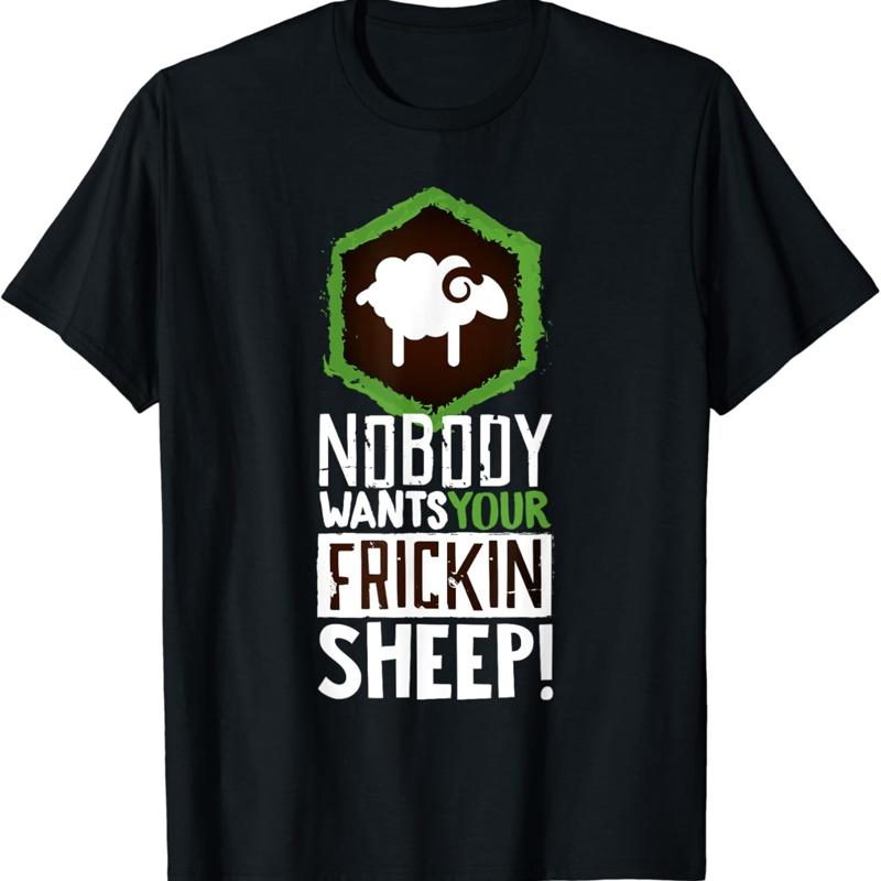 Board Game Geek - Nadie quiere tus ovejas: Camiseta para