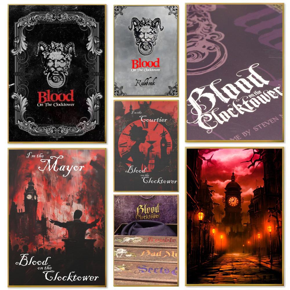 Board Game Cafe - Póster de juego de mesa Blood