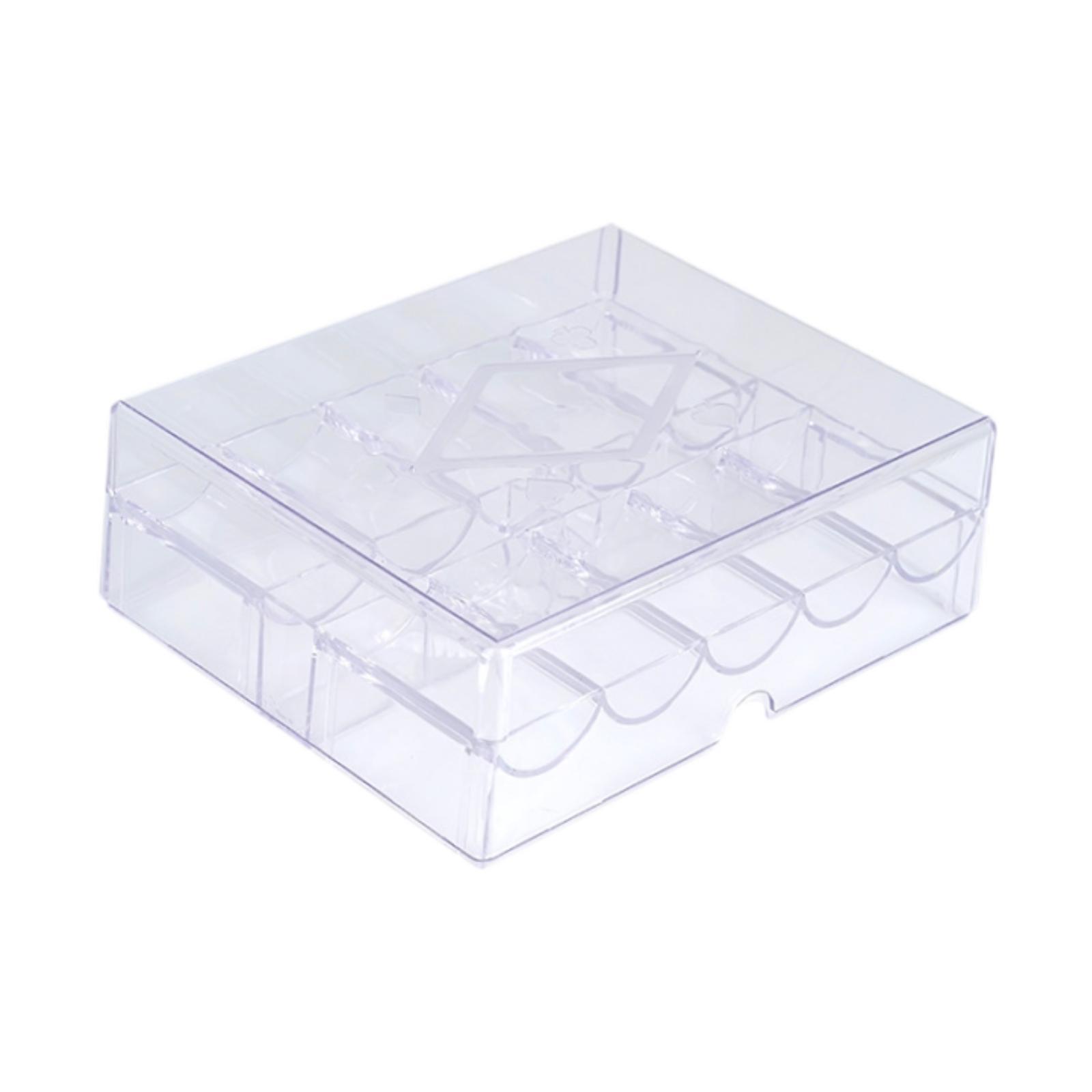 Board Game With Chips - Estuche de Chip transparente acrílico, portador