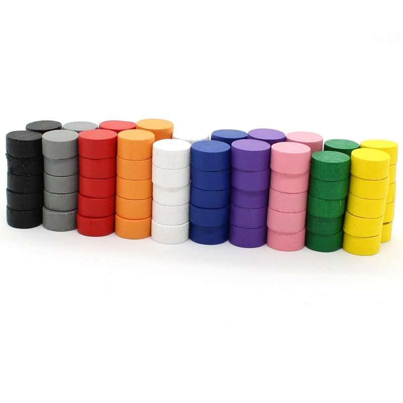 Board Game With Chips - Ficha de discos de juego de
