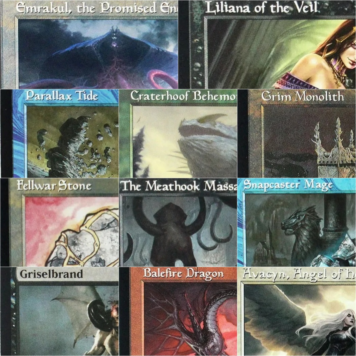 Board Game History - Cartas Proxy de TCG de Alta