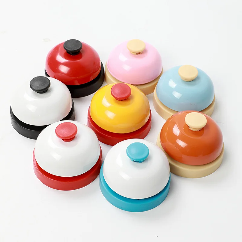 Board Game Cafe - Campana de Mesa Multicolor para Restaurante,