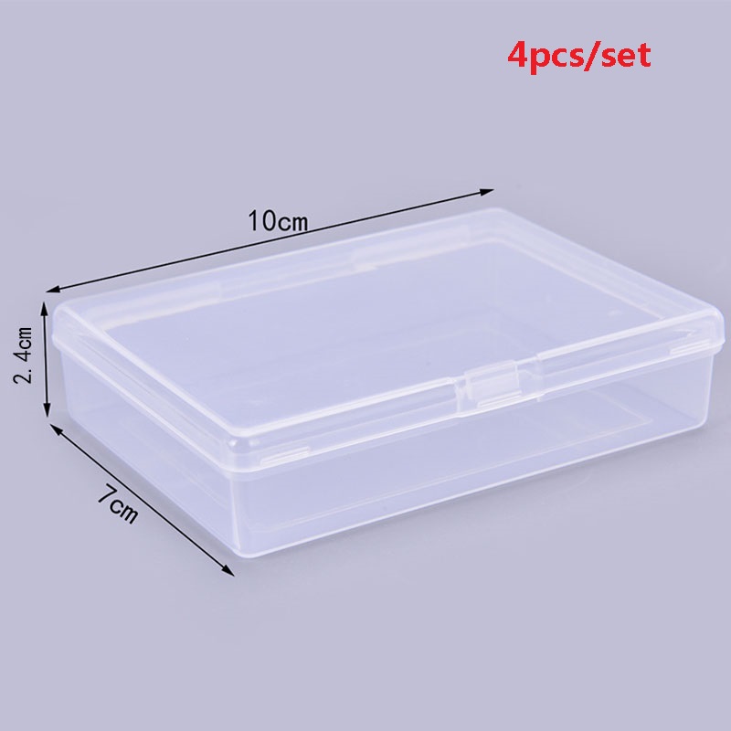Board Game With Chips - Caja de plástico transparente para cartas