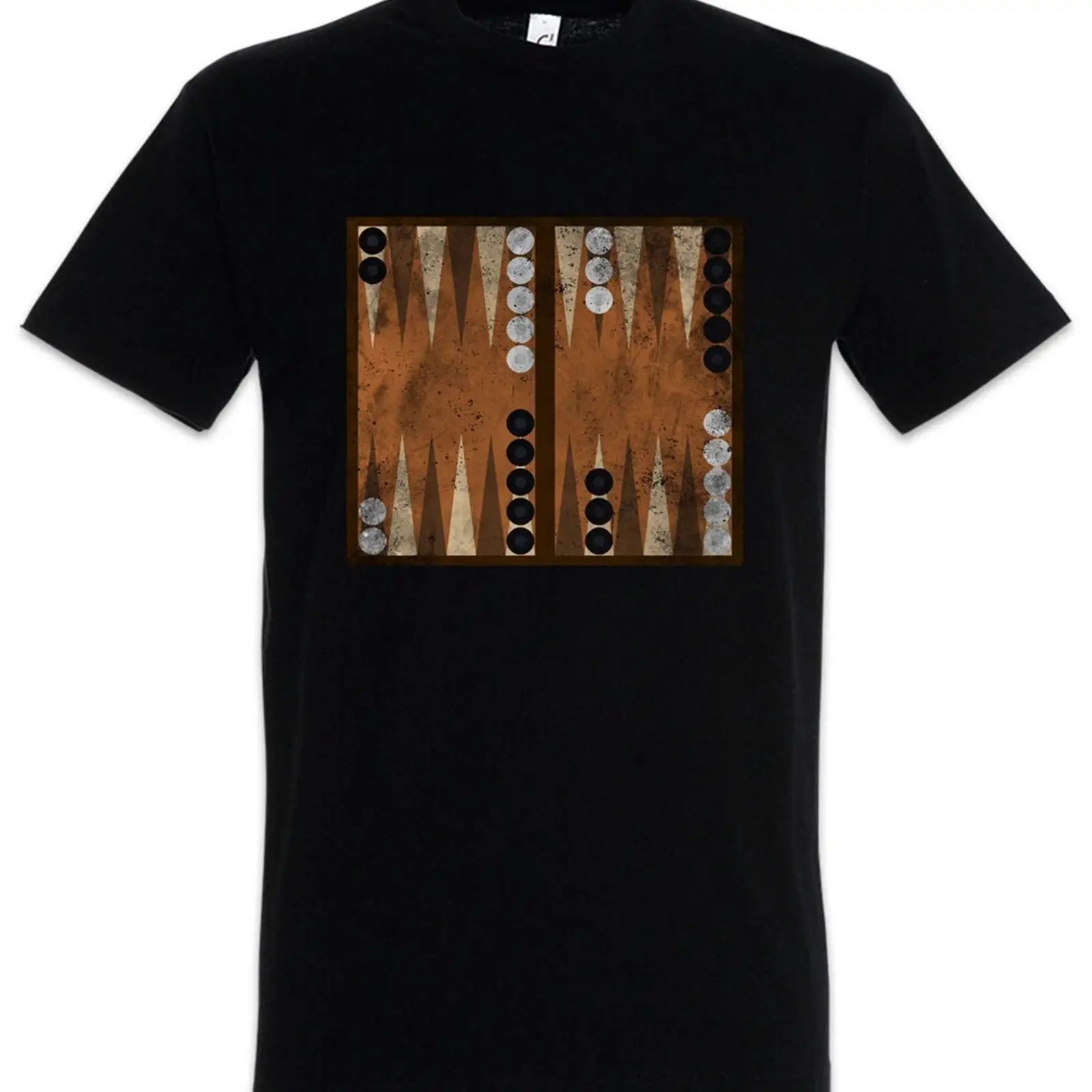 Board Game Geek - Camiseta de Backgammon, Juego, Gamer, Retro,
