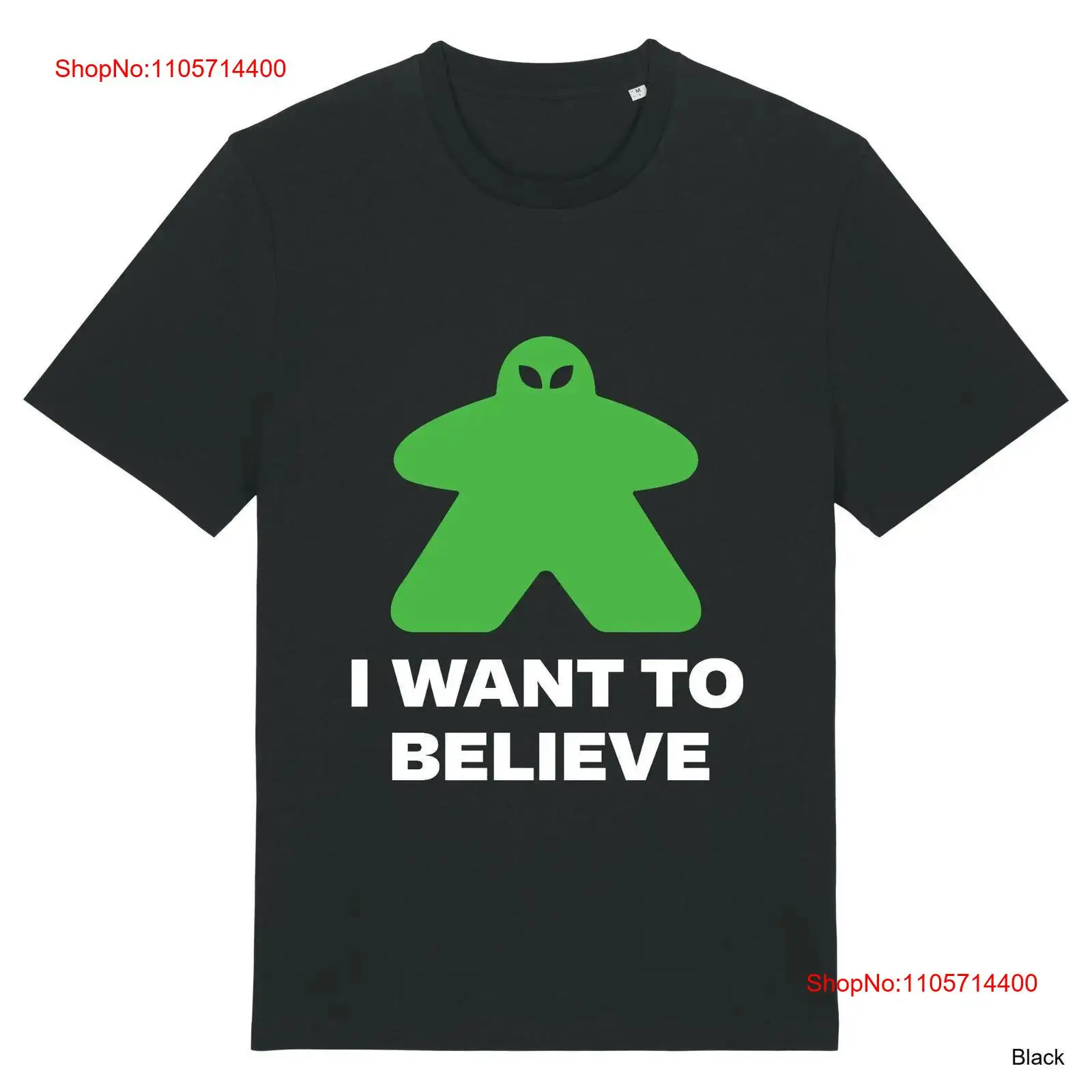 Board Game Geek - Camiseta Xfiles Alien Meeple para juego