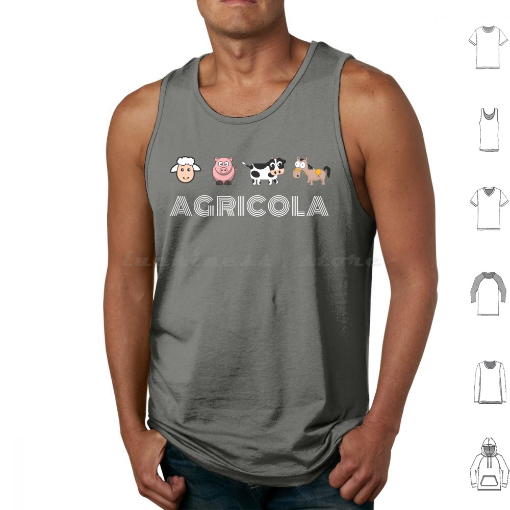 Board Game Geek - Juego de mesa-Agricola camisetas sin mangas