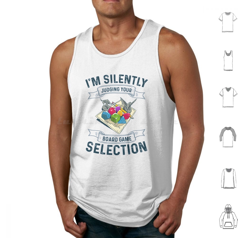 Board Game Geek - Camisetas sin mangas con estampado de