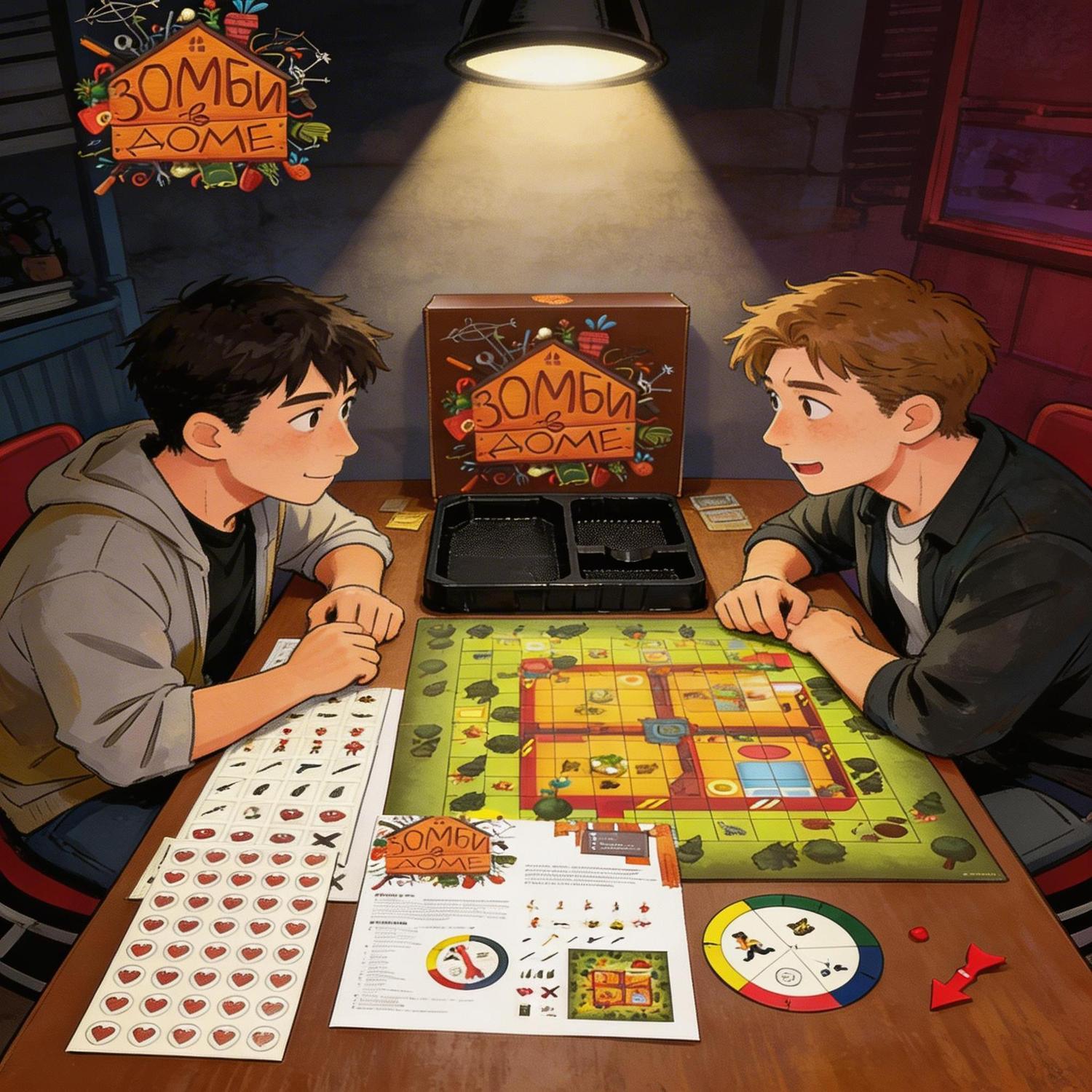 Board Game Zombie - Juego de mesa con temática de