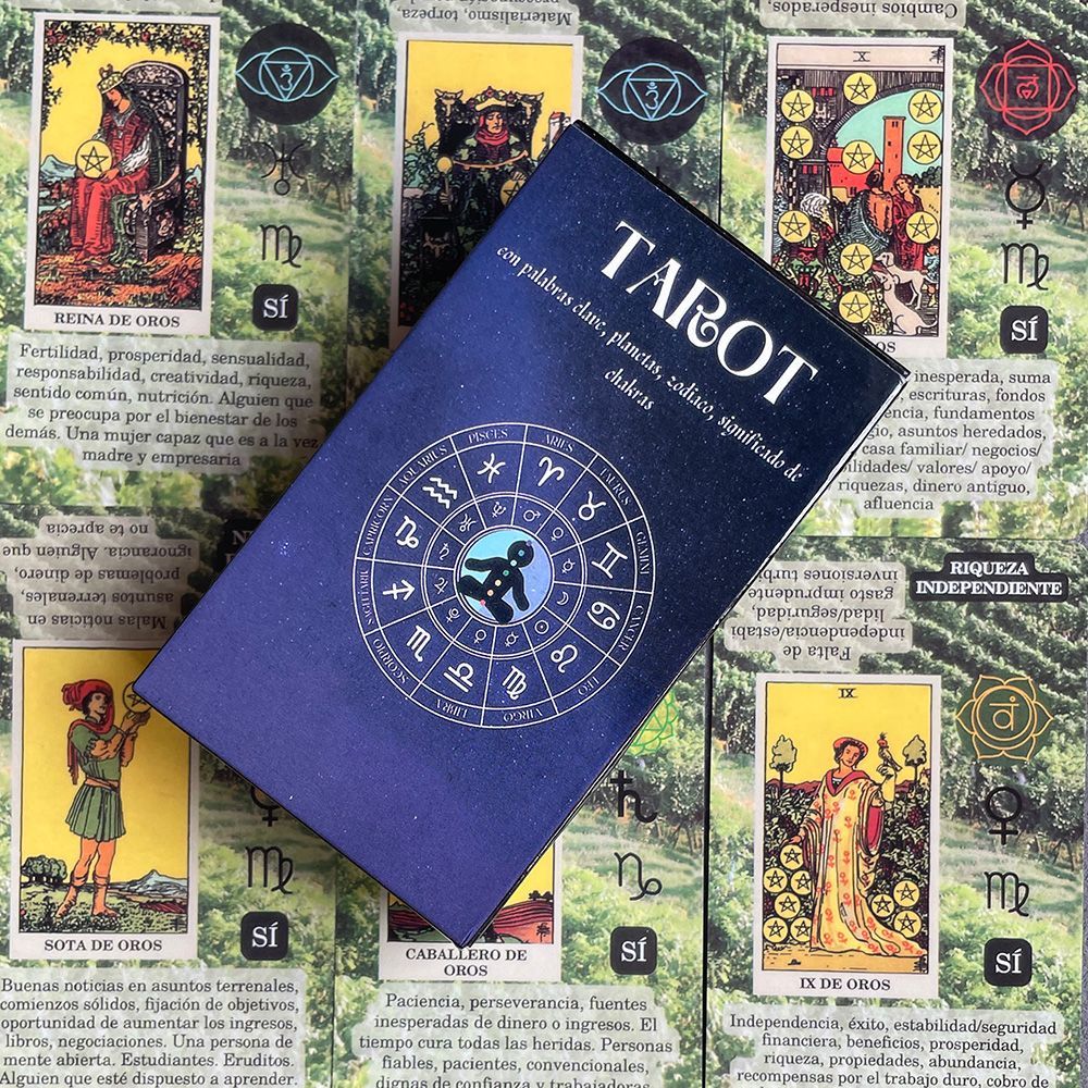 Board Game Oracle - 78 Cartas del Tarot en Español,