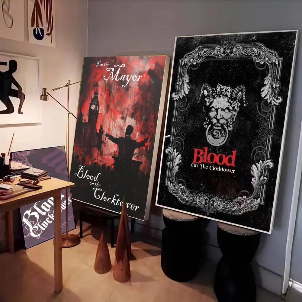 Póster de juego de mesa Blood  - Board Game Cafe reseña y precio