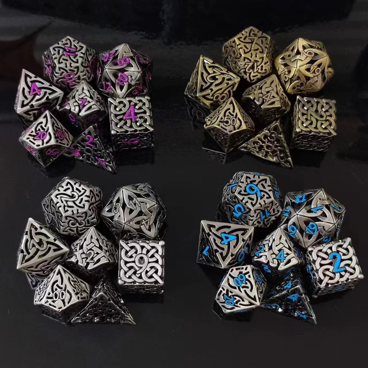 Piezas de Cosplay de 7 D4-D20, - Board Game Dnd reseña y precio