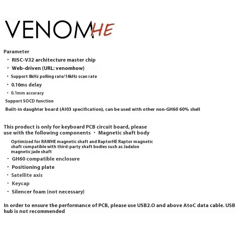 Geonworks Venom60 HE Venom65 H - Board Game Pc reseña y precio