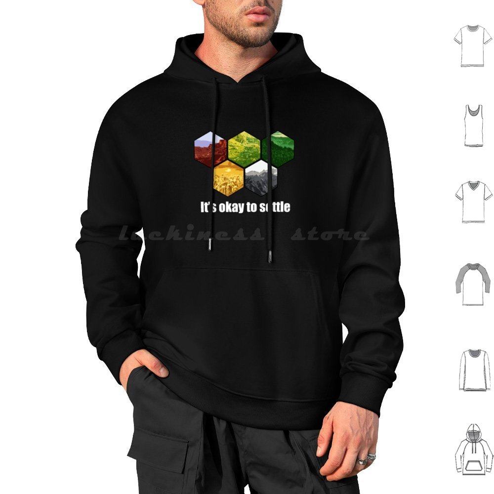 It _ S Okay To Settle Sudadera - Board Game Geek reseña y precio