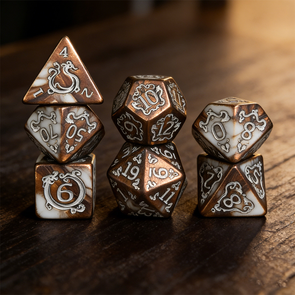 DND Dice 7 unids/set diseño de - Board Game Dnd reseña y precio