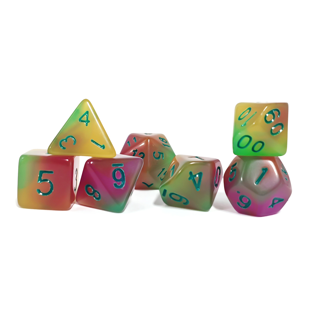 7 unids/set de juego de dados  - Board Game Dnd reseña y precio