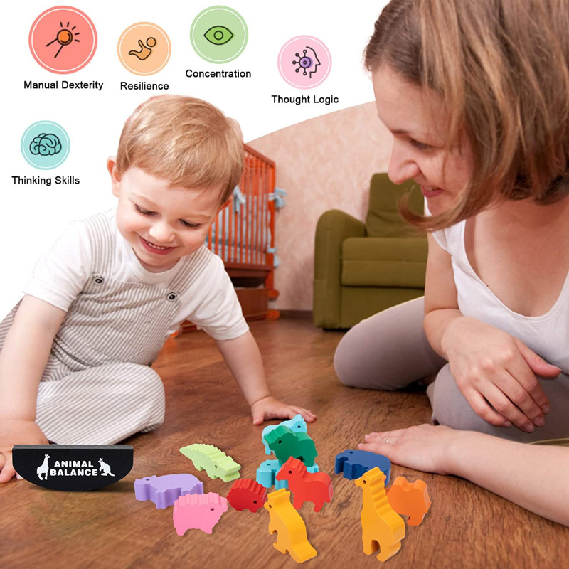Nuevos niños Montessori bloque - Board Game For 6 Years Old reseña y precio