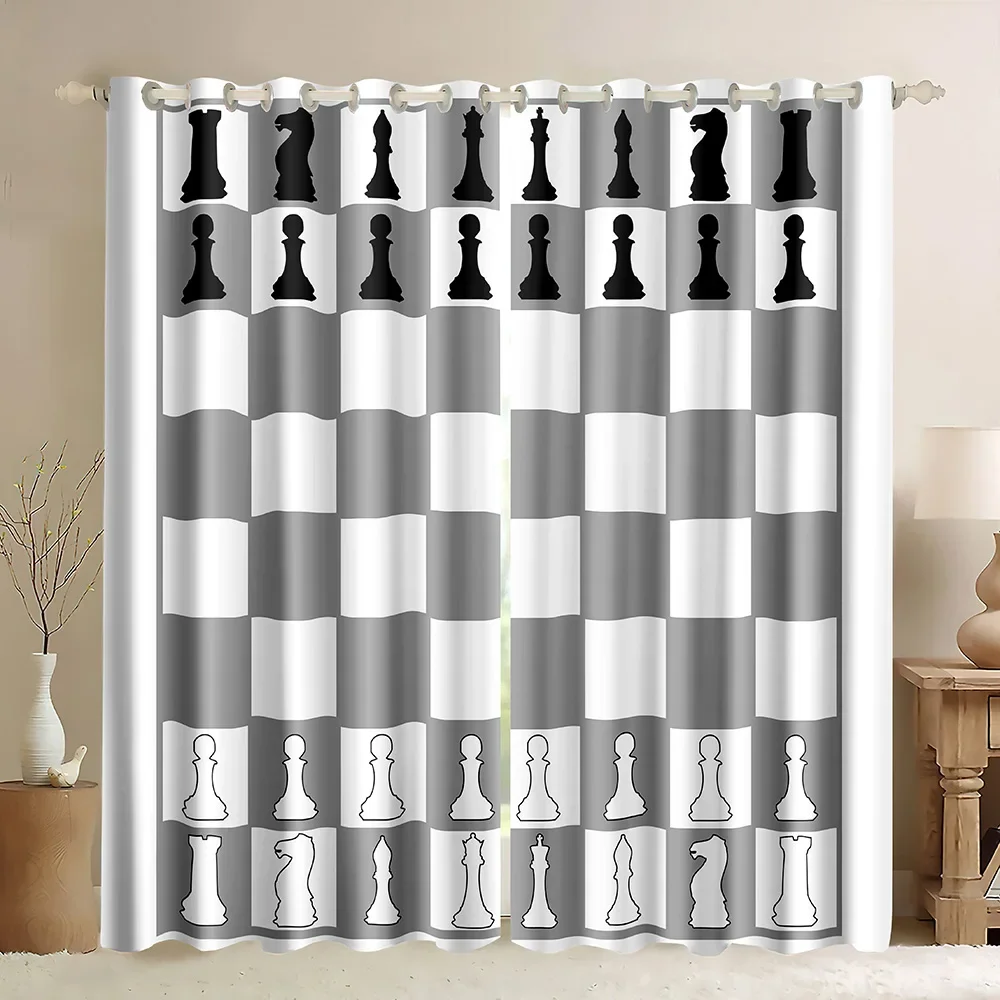 Cortinas Opacas con Estampado  - Board Game Cafe reseña y precio
