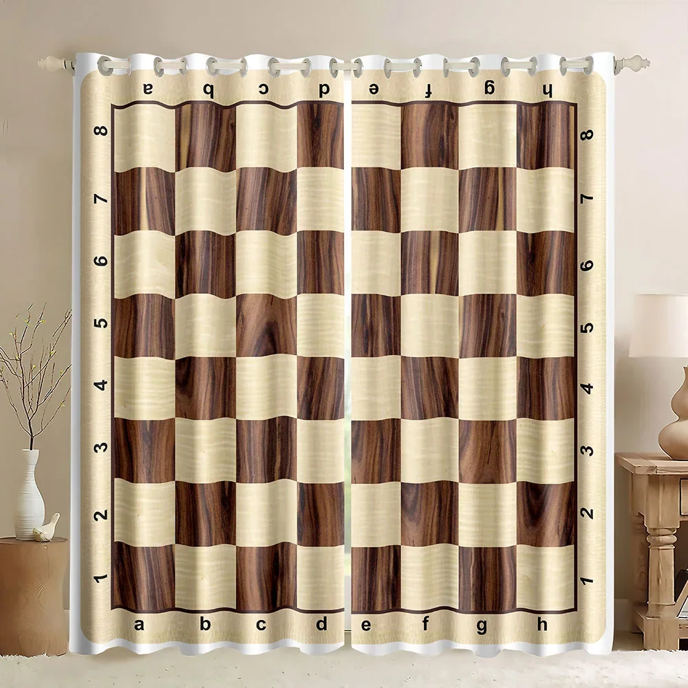 Cortinas Opacas con Estampado  - Board Game Cafe reseña y precio