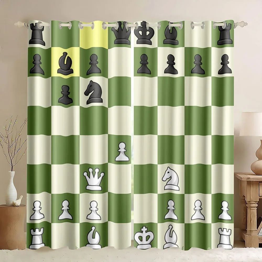 Cortinas Opacas con Estampado  - Board Game Cafe reseña y precio