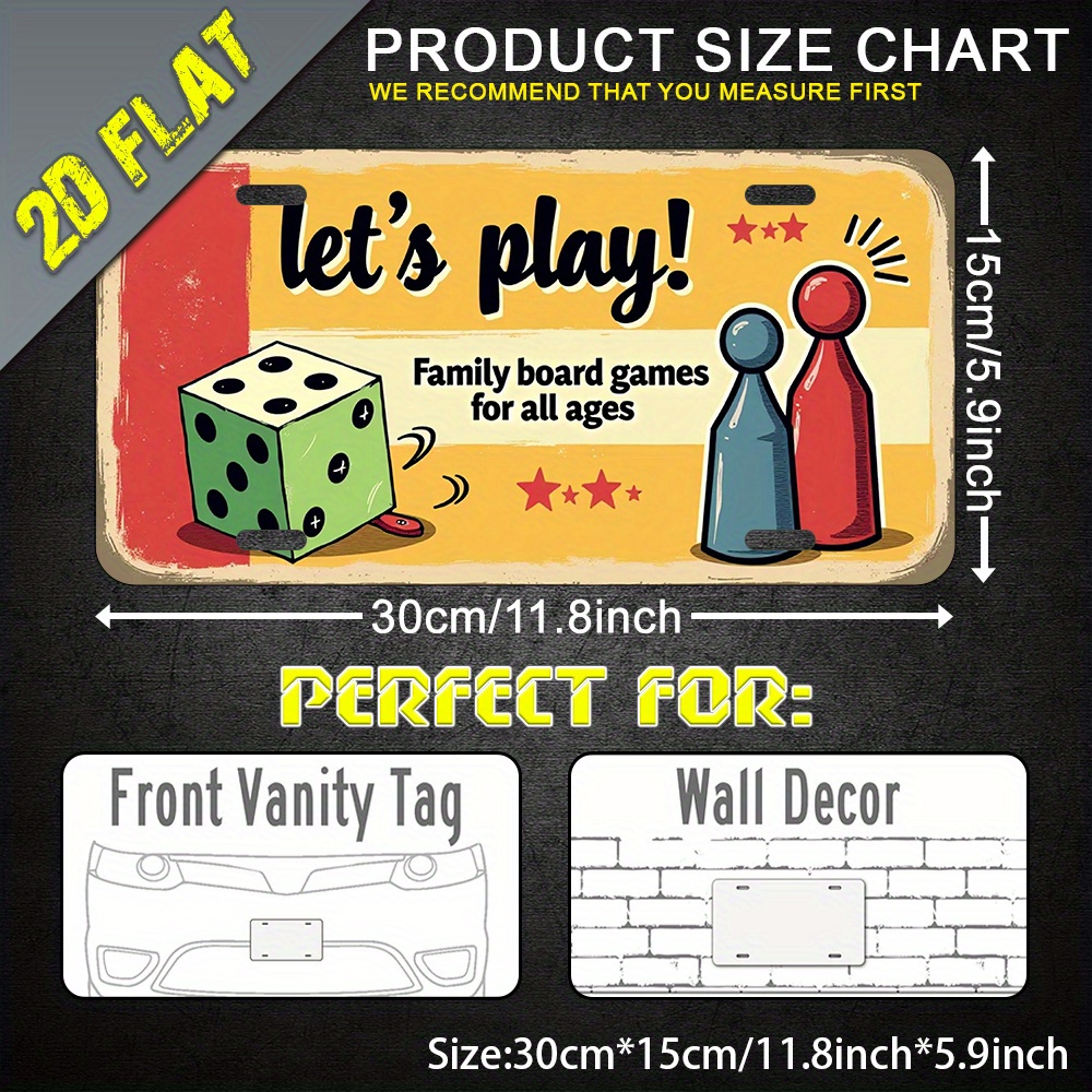 Letrero Metálico de Aluminio P - Board Game Cafe reseña y precio
