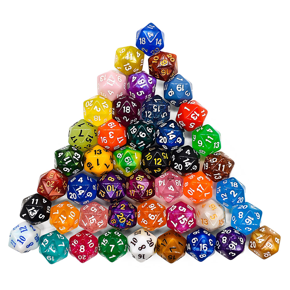 60 uds dados multifaces colore - Board Game Dnd reseña y precio