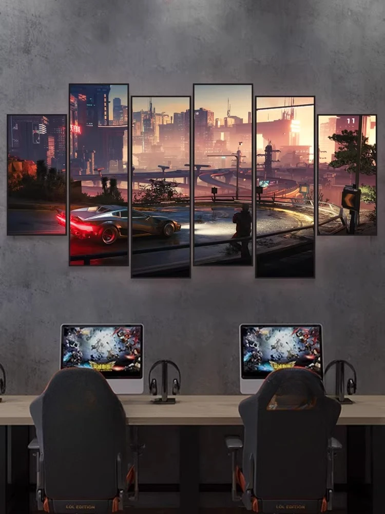 Cuadro decorativo para sala de - Board Game Cafe reseña y precio