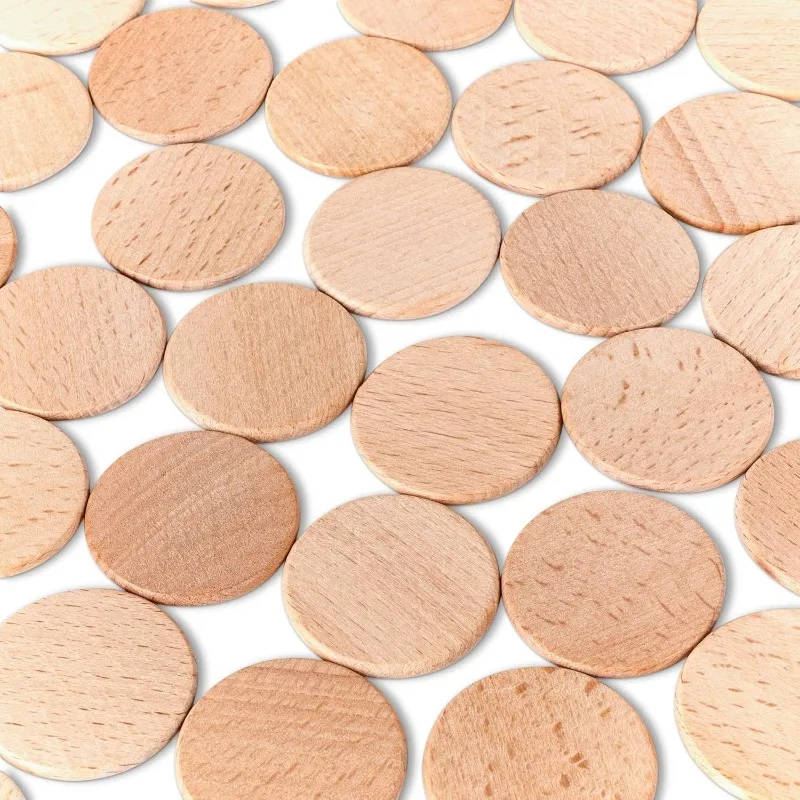 50 Piezas de Círculos de Mader - Board Game With Chips reseña y precio