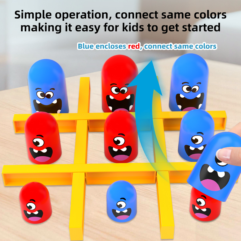 Juego de Mesa Tic-Tac-Toe Eat- - Board Game For 6 Years Old reseña y precio