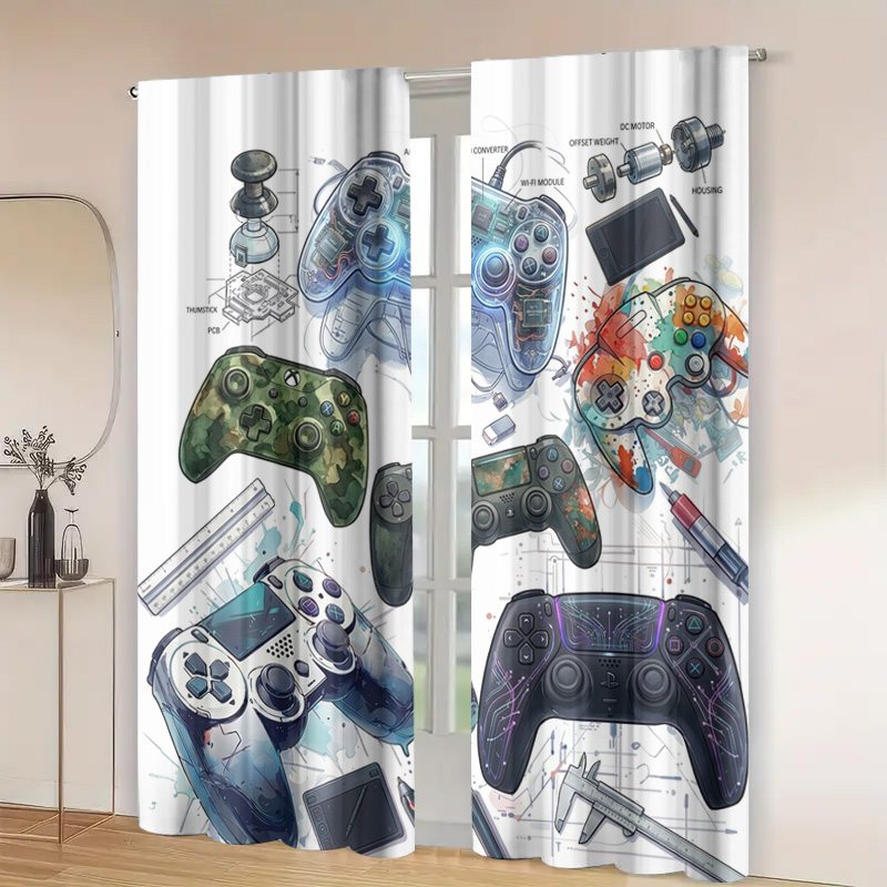 Panel de Cortina con Esquema d - Board Game Cafe reseña y precio