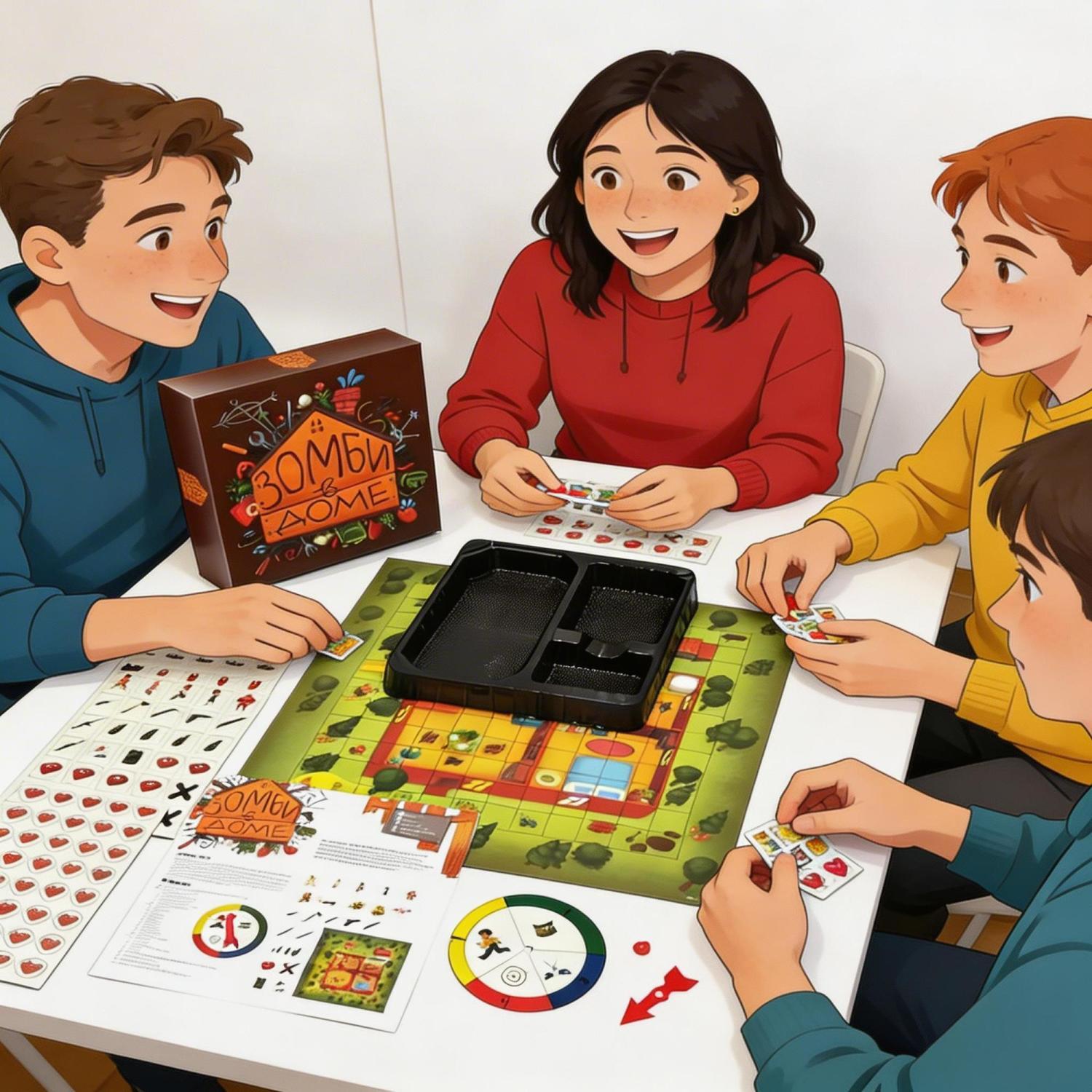 Juego de mesa con temática de  - Board Game Zombie reseña y precio