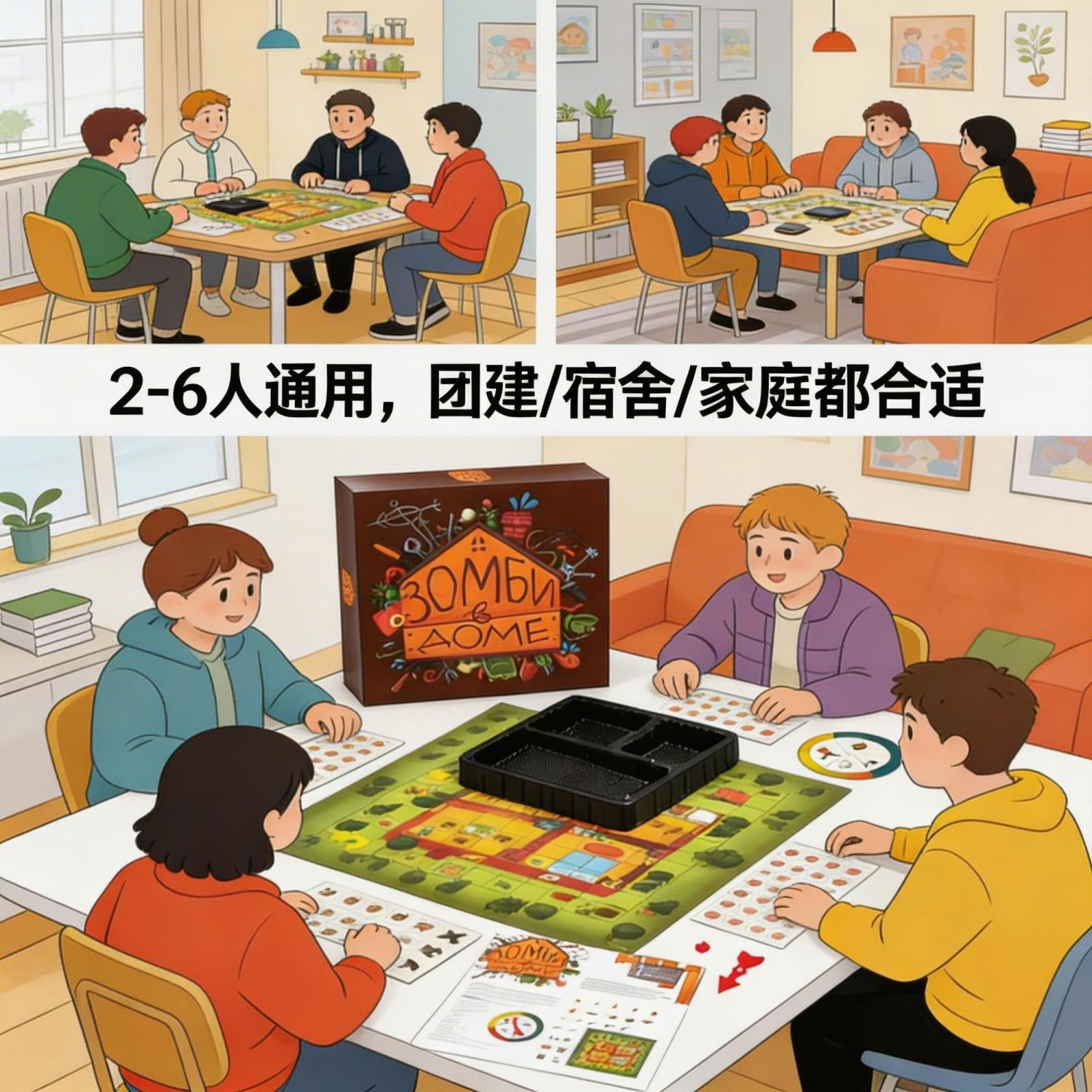 Juego de mesa con temática de  - Board Game Zombie reseña y precio