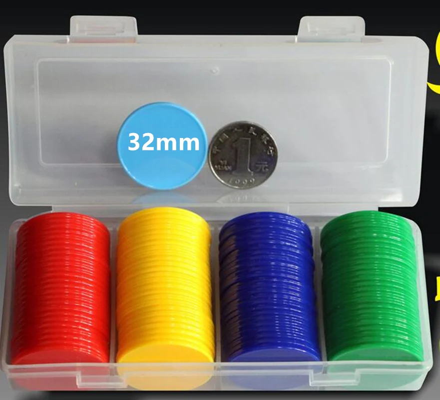Juego de fichas de póker de 32 - Board Game With Chips reseña y precio